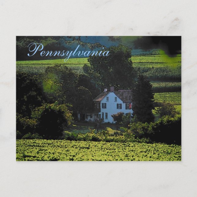 Pennsylvania Postcard Postkarte (Vorderseite)