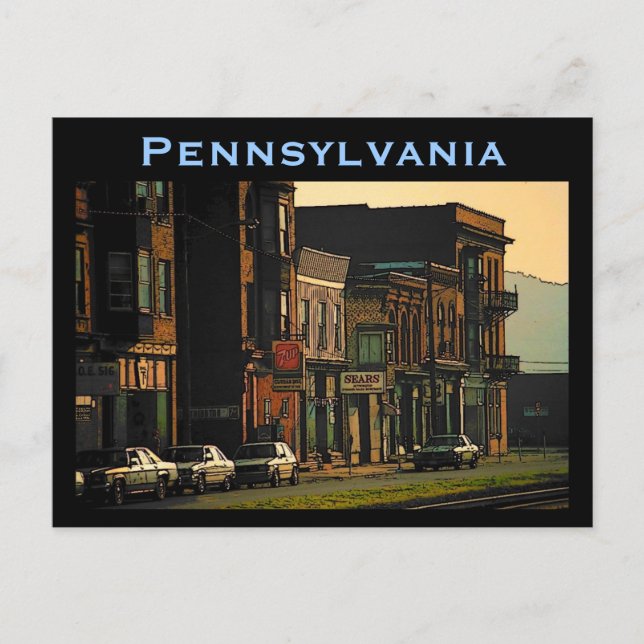 Pennsylvania Postcard Postkarte (Vorderseite)