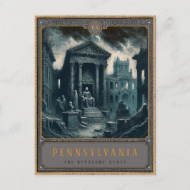 Pennsylvania | Postkarte Gothic Art