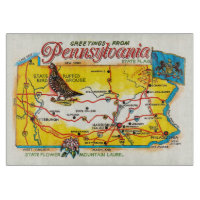 Pennsylvania Postkartenkarte