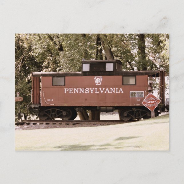 Pennsylvania Rail Road Postcard Postkarte (Vorderseite)