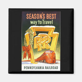 Pennsylvania Railroad - die beste Art, die Saison  Magnet