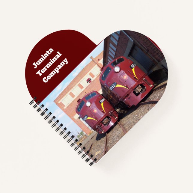 Pennsylvania Railroad E-8a,s (JTFS) 5809 und 5711 Notizbuch (Vorderseite)