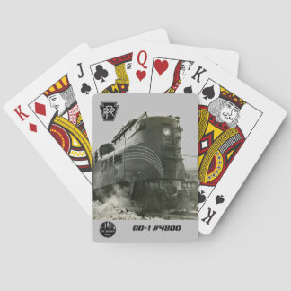 Pennsylvania Railroad Locomotive GG-1 #4800 Spielkarten