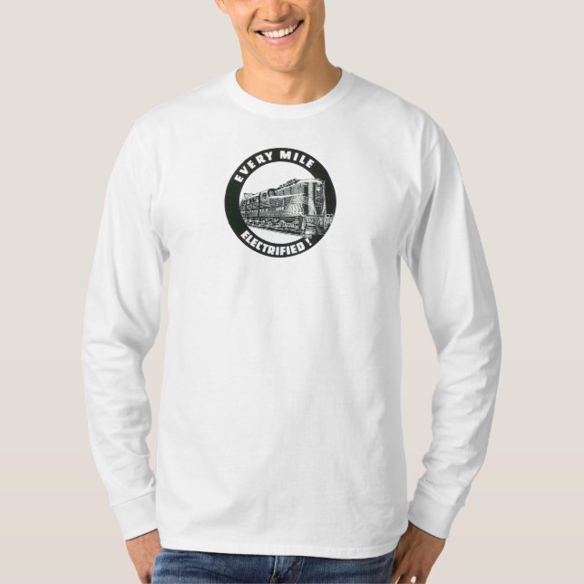 Pennsylvania Railroad Locomotive GG-1 #4800 T-Shirt (Vorderseite)