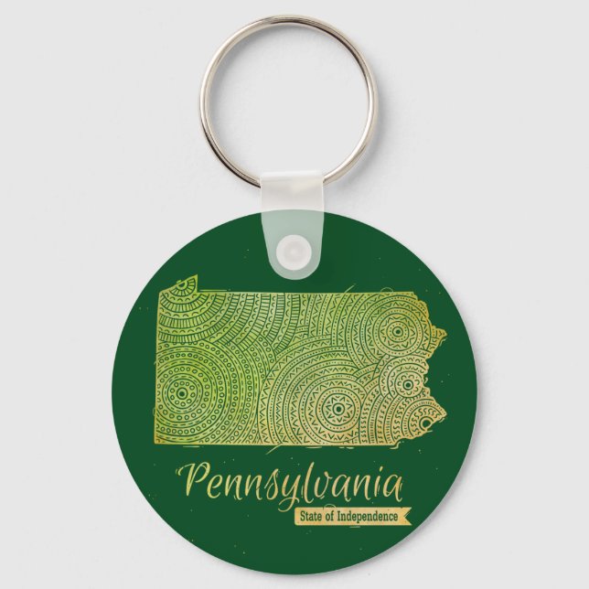 Pennsylvania Schlüsselanhänger (Vorderseite)