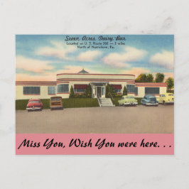 Pennsylvania, Seven Acres Dairy-Bar Postkarte