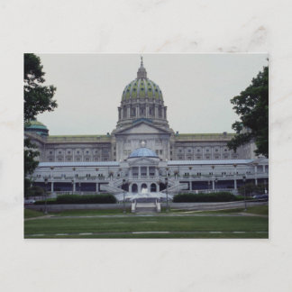 Pennsylvania Staat Hauptstadt Gebäude, Harrisburg, Postkarte