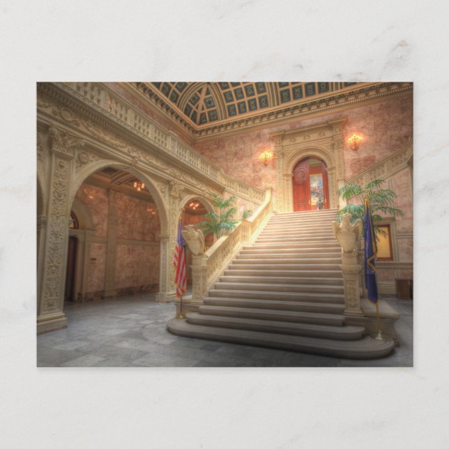 Pennsylvania Staat Matthew J. Ryan Gebäude Postkarte (Vorderseite)