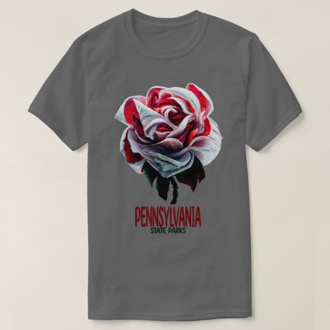 Pennsylvania Staat Parks 3 T-Shirt (Design vorne)