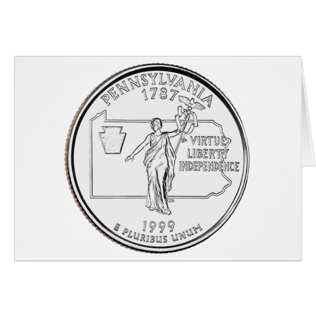 Pennsylvania Staat Quarter (Vorderseite (Horizontal))