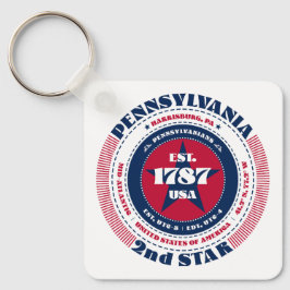 Pennsylvania Staat Schlüsselanhänger