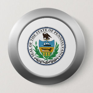 Pennsylvania Staat Siegel Button