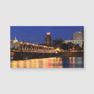 Pennsylvania Staat Walnut Street Bridge Magnetkarte