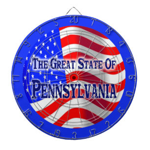 Pennsylvania-StaatDartboard Dartscheibe