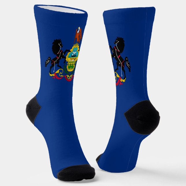 Pennsylvania Staatsflagge Socken (Gewinkelt)