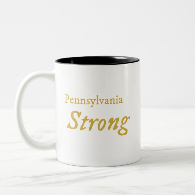Pennsylvania Strong Coffee Tasse (Links)