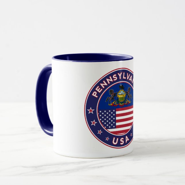 Pennsylvania Tasse (Vorderseite Links)