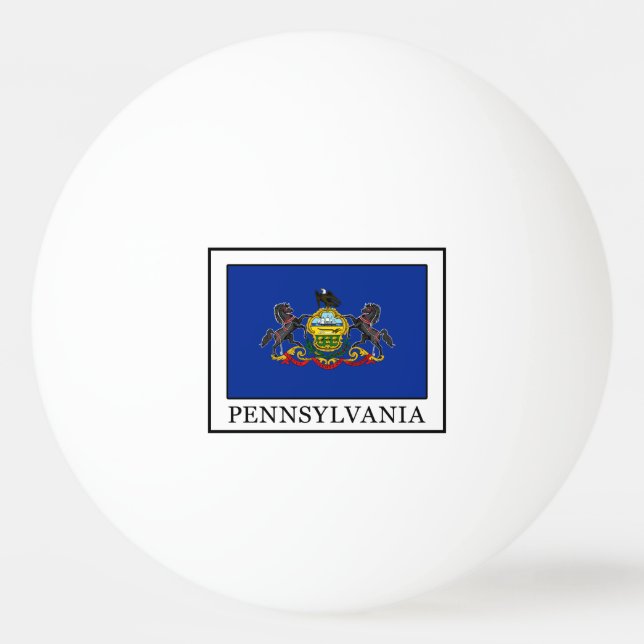 Pennsylvania Tischtennisball (Vorderseite)