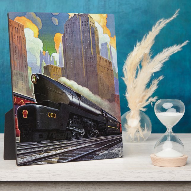 Pennsylvania Train von unbekannt Fotoplatte (Seite)