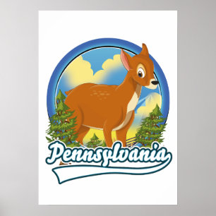 Pennsylvania Travel-Logo Poster
