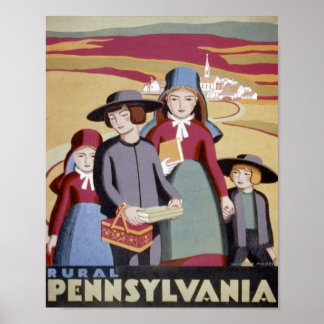 Pennsylvania Travel Poster
