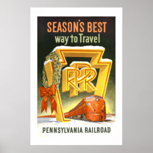 Pennsylvania Vintage Reise Poster