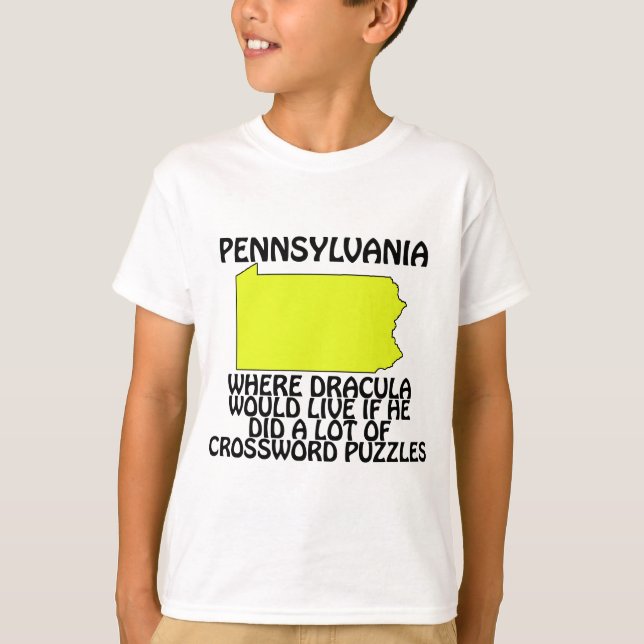 Pennsylvania - Wo Dracula leben würde.. T-Shirt (Vorderseite)