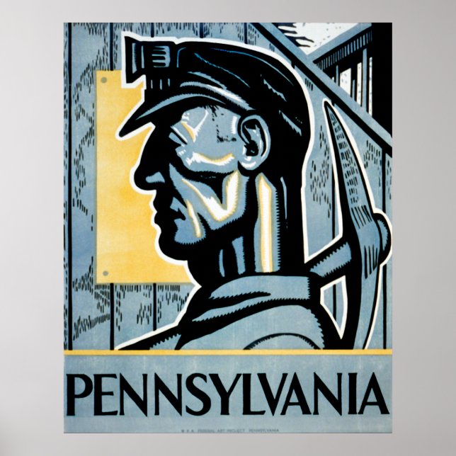 Pennsylvania WPA Poster (Vorne)