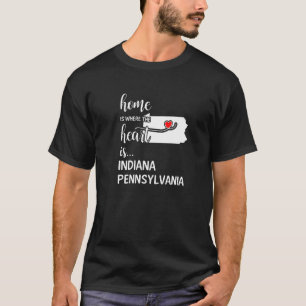 Pennsylvania Zuhause ist das Herz von Indiana Co T-Shirt