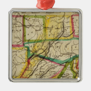 Pennsylvaniaausgabe 1818 ornament aus metall
