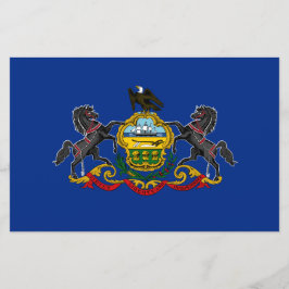 Pennsylvanische Flagge Briefpapier