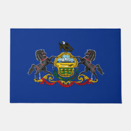 Pennsylvanische Flagge Fußmatte