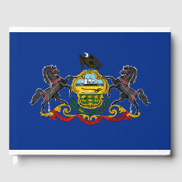 Pennsylvanische Flagge Gästebuch