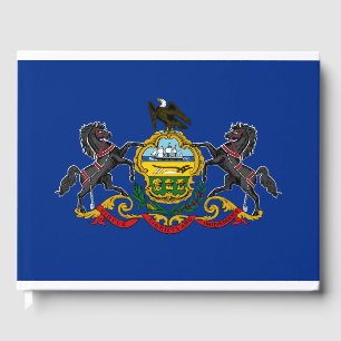 Pennsylvanische Flagge Gästebuch