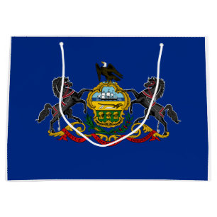 Pennsylvanische Flagge Große Geschenktüte
