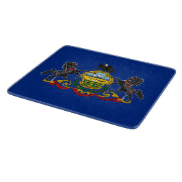 Pennsylvanische Flagge Schneidebrett