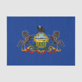 Pennsylvanische Flagge Seidenpapier