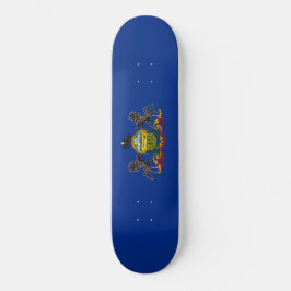 Pennsylvanische Flagge Skateboard