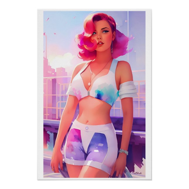 Penny at the Pennyroyal Tea Club Poster (Vorderseite)