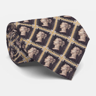 Penny Black Briefmarke Krawatte