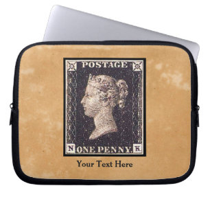 Penny Black Briefmarke Laptopschutzhülle