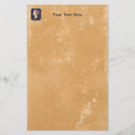 Penny Black Postage-Briefmarke Briefpapier