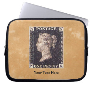 Penny Black Postage-Briefmarke Laptopschutzhülle
