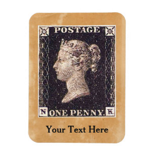 Penny Black Postage-Briefmarke Magnet