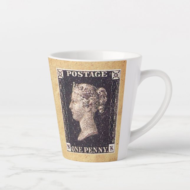 Penny Black Postage-Briefmarke Milchtasse (Rechts)