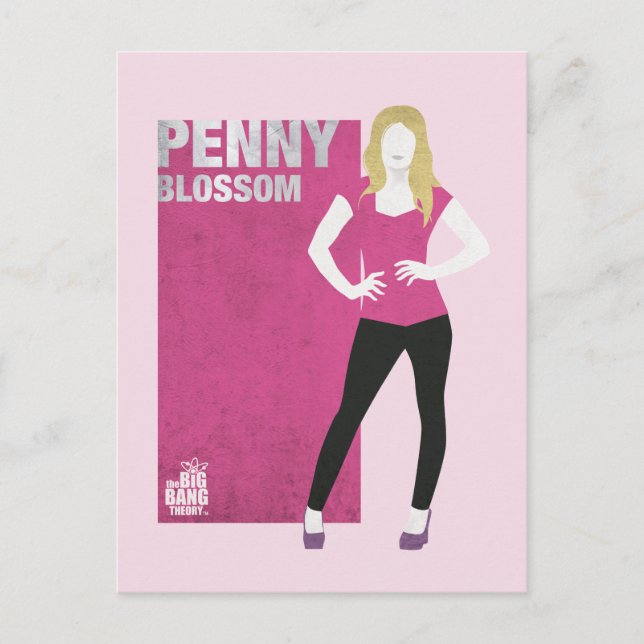 Penny Blossom Postkarte (Vorderseite)