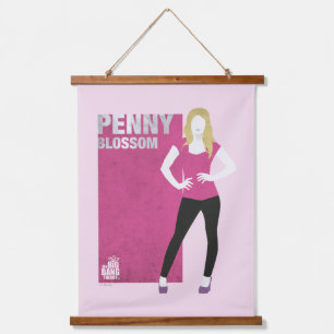 Penny Blossom Wandteppich Mit Holzrahmen