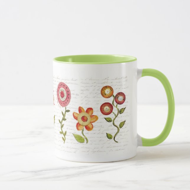 Penny-Blumen-Tasse Tasse (Rechts)