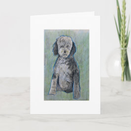 Penny Dog Happy New Year Grußkarte Karte